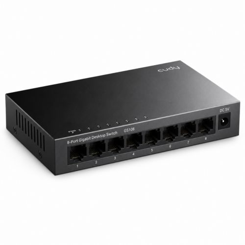 CUDY GS108 IL 8 Port Gigabit Unmanaged Switch Metal 2