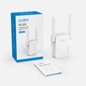 CUDY RE300 IL N300 Mesh Wi Fi Range Extender 1
