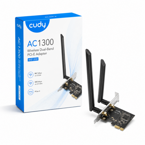 CUDY WE1300 AC1300 Wireless Dual Band PCI E Adapter 2