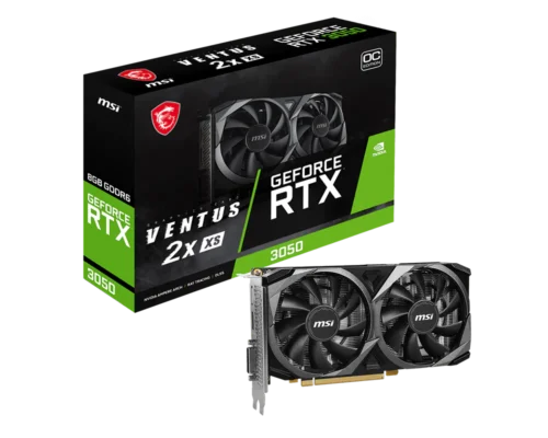 כרטיס מסך MSI GeForce RTX 3050 VENTUS 2X XS 8G OC 1