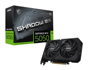 כרטיס מסך MSI GeForce RTX 5050 8G SHADOW 2X OC 1