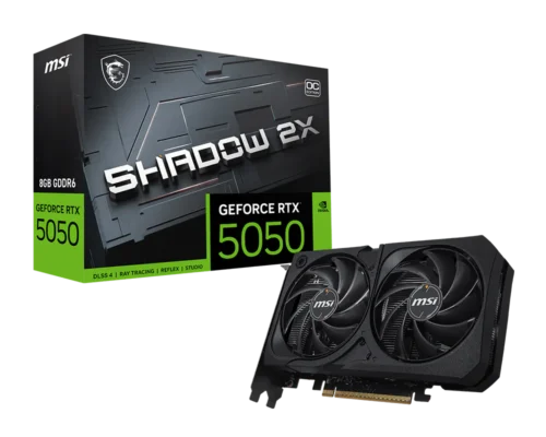 כרטיס מסך MSI GeForce RTX 5050 8G SHADOW 2X OC 1