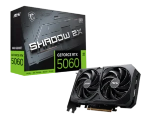 כרטיס מסך MSI GeForce RTX 5060 8G SHADOW 2X OC 1
