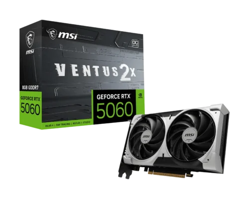 כרטיס מסך MSI GeForce RTX 5060 8G VENTUS 2X OC V1 1