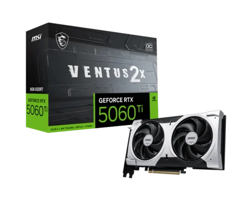כרטיס מסך MSI GeForce RTX 5060 Ti 8G VENTUS 2X OC PLUS 1