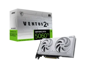 כרטיס מסך MSI GeForce RTX 5060 Ti 8G VENTUS 2X WHITE PLUS לבן 1