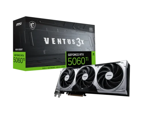 כרטיס מסך MSI GeForce RTX 5060 Ti 8G VENTUS 3X OC 1