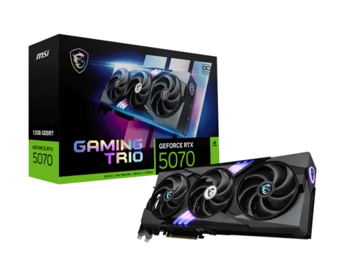כרטיס מסך MSI GeForce RTX 5070 12G GAMING TRIO OC 1
