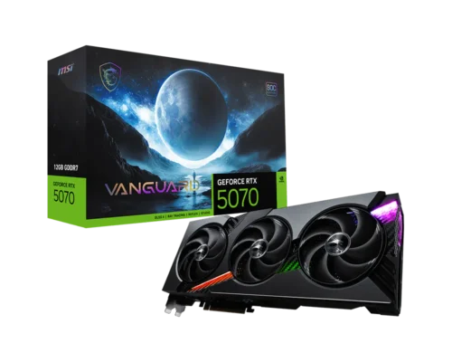 כרטיס מסך MSI GeForce RTX 5070 12G VANGUARD SOC 1