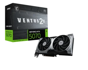 כרטיס מסך MSI GeForce RTX 5070 12G VENTUS 2X OC 1