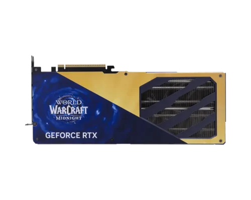 כרטיס מסך MSI GeForce RTX 5070 12G World of Warcraft MIDNIGHT VOID EDITION OC 4