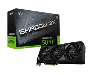 כרטיס מסך MSI GeForce RTX 5070 Ti 16G SHADOW 3X OC 1