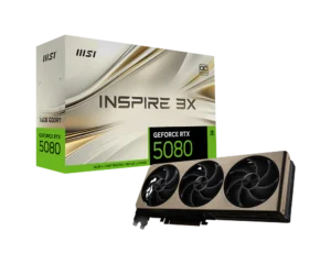 כרטיס מסך MSI GeForce RTX 5080 16G INSPIRE 3X OC 1