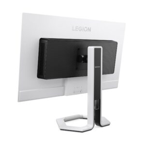 Lenovo Legion Pro 32UD-10 - מבט אחורי בזווית עם בקרות