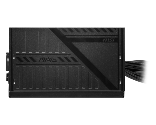 ספק כוח MSI MAG A600DN 600W - מבט צד