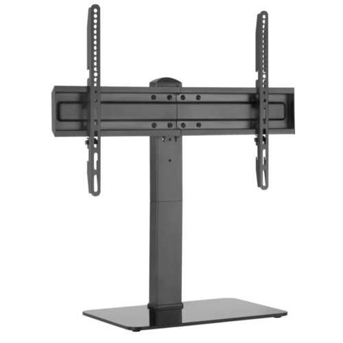מעמד אוניברסלי למסכים עד 70" עם בסיס זכוכית