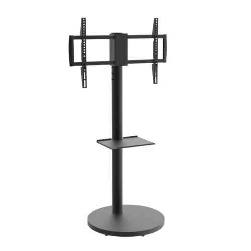 מעמד נייד מעוצב עם גלגלים למסכים עד 75"
