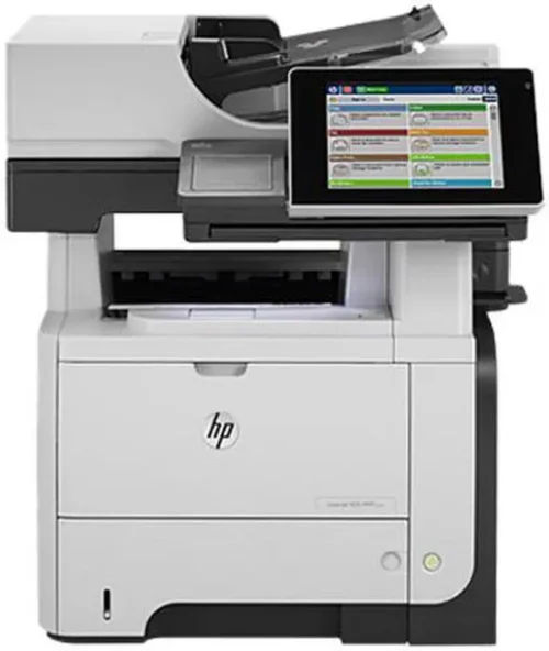 HP LaserJet Enterprise flow M525c - מבט אלכסוני 2 (מקור: Newegg, רשומת המוצר המדויקת CF118A)