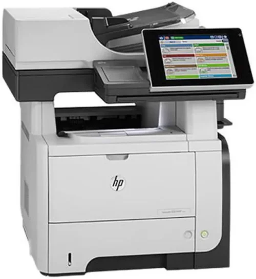 HP LaserJet Enterprise flow M525c - מבט אלכסוני 3 (מקור: Newegg, רשומת המוצר המדויקת CF118A)