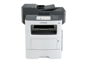 Lexmark MX611dhe - מבט קדמי (מקור: Lexmark CDN רשמי)