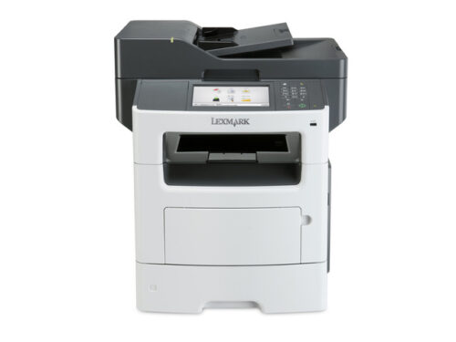 Lexmark MX611dhe - מבט קדמי (מקור: Lexmark CDN רשמי)