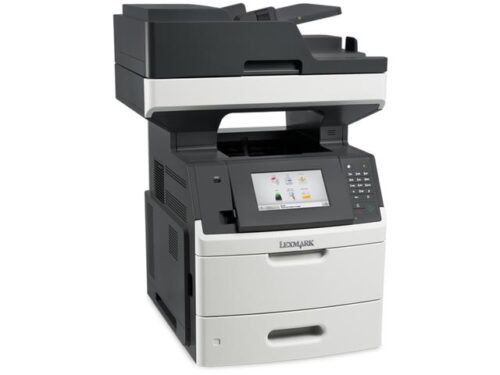 Lexmark MX710de - מבט אלכסוני 1 (מקור: Lexmark CDN רשמי)