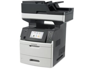 Lexmark MX710de - מבט אלכסוני 2 (מקור: Lexmark CDN רשמי)