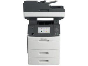 Lexmark MX710de - מבט קדמי חלופי (מקור: Lexmark CDN רשמי)