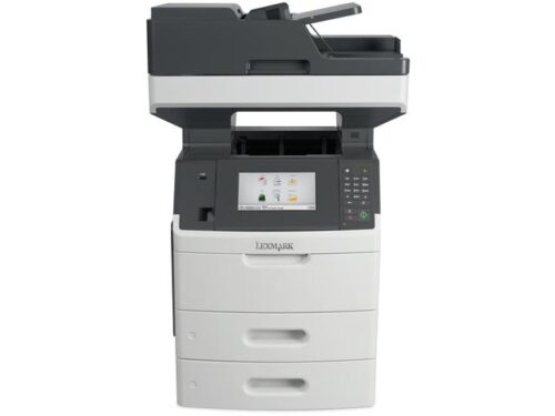 Lexmark MX710de - מבט קדמי חלופי (מקור: Lexmark CDN רשמי)