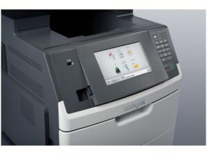 Lexmark MX710de - תקריב לוח בקרה (מקור: Lexmark CDN רשמי)