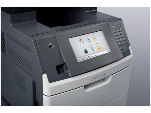 Lexmark MX710de - תקריב לוח בקרה (מקור: Lexmark CDN רשמי)