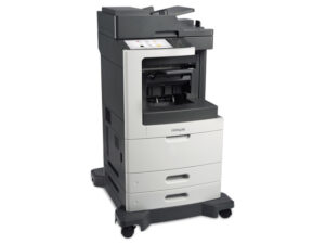 Lexmark MX810dfe - מבט אלכסוני (מקור: Lexmark CDN רשמי)