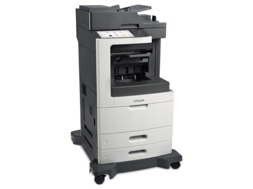 Lexmark MX810dfe - מבט אלכסוני (מקור: Lexmark CDN רשמי)