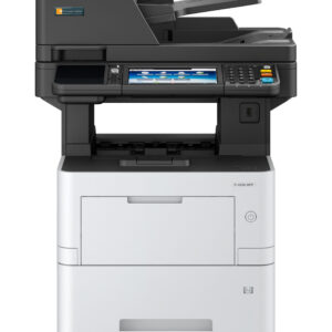 Triumph-Adler P-4536i MFP - מבט קדמי, תווית דגם קריאה (מקור: Triumph-Adler רשמי)