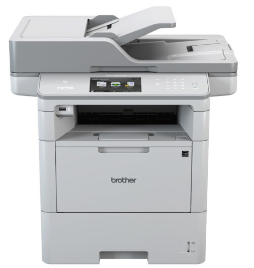 Brother DCP-L6600DW - מבט קדמי (מקור: Brother datasheet רשמי)