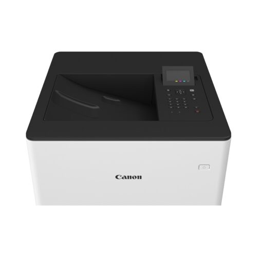 מדפסת לייזר צבעונית Canon i-SENSYS LBP732Cdw - מבט מלמעלה ולוח בקרה