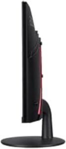 Acer Nitro ED240Q S3bmiipx - מבט צד המציג את עומק המסך הקעור
