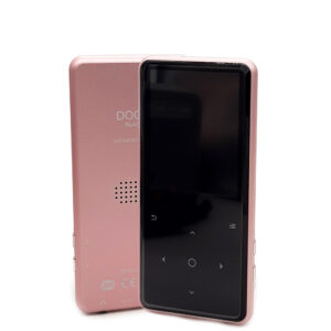 DOQO BLACK רוז גולד - מבט זווית עם מסך ולחצני מגע