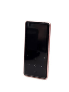DOQO BLACK רוז גולד ללא רדיו - מבט זווית עם מסך ולחצני מגע