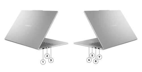 Lenovo IdeaPad Slim 5 15ARP10 83J30046IV - חיבורים