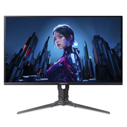 מסך מחשב גיימינג Acer Predator X27U W3 26.5 אינץ' QD-OLED 240Hz - מבט קדמי