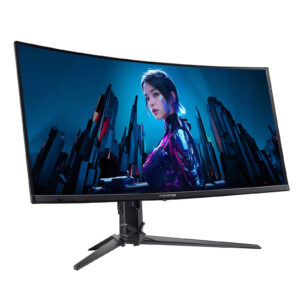 מסך מחשב גיימינג Acer Predator X34 X5 34 אינץ' QD-OLED מעוקל 240Hz - מבט בזווית