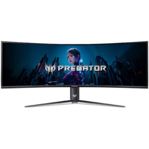 מסך מחשב גיימינג Acer Predator Z57 57 אינץ' DUHD MiniLED מעוקל - מבט קדמי