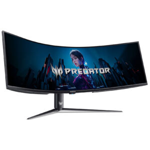 מסך מחשב גיימינג Acer Predator Z57 57 אינץ' DUHD MiniLED מעוקל - מבט בזווית