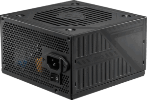 ספק כוח MSI MAG A600DN 600W - מבט אחורי זוויתי