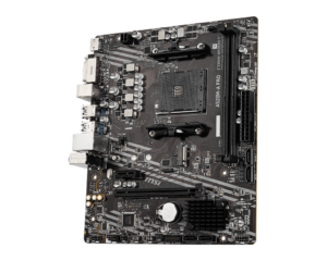 לוח אם MSI A520M-A PRO - זווית צד