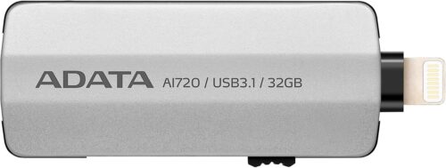 ADATA AI720 32GB - מבט מלפנים עם מחבר Lightning