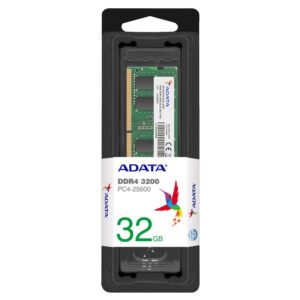 זיכרון RAM ADATA DDR4 SO-DIMM 32GB 3200MHz - אריזה מקורית