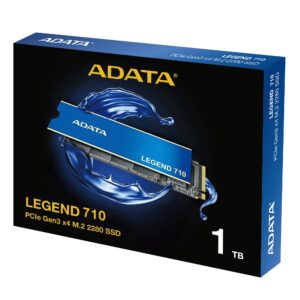 כונן SSD פנימי ADATA LEGEND 710 1TB אריזה