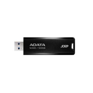 ADATA SC610 500GB - מבט מלפנים, כונן SSD חיצוני נייד